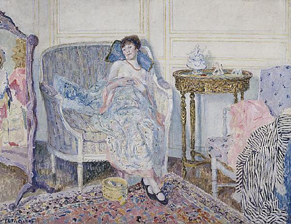 frederick carl frieseke In the Boudoir China oil painting art